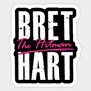 Bret Hart Fearless Sticker